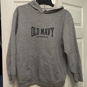 OLD NAVY Grey Kids Hoodie 14